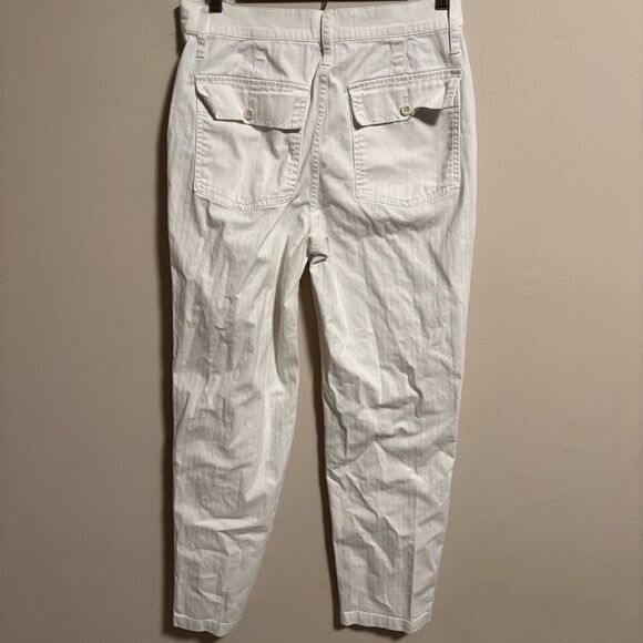 Madewell Perfect Vintage Straight Workwear Pants- Size 28 Tall - Picture 10 of 12